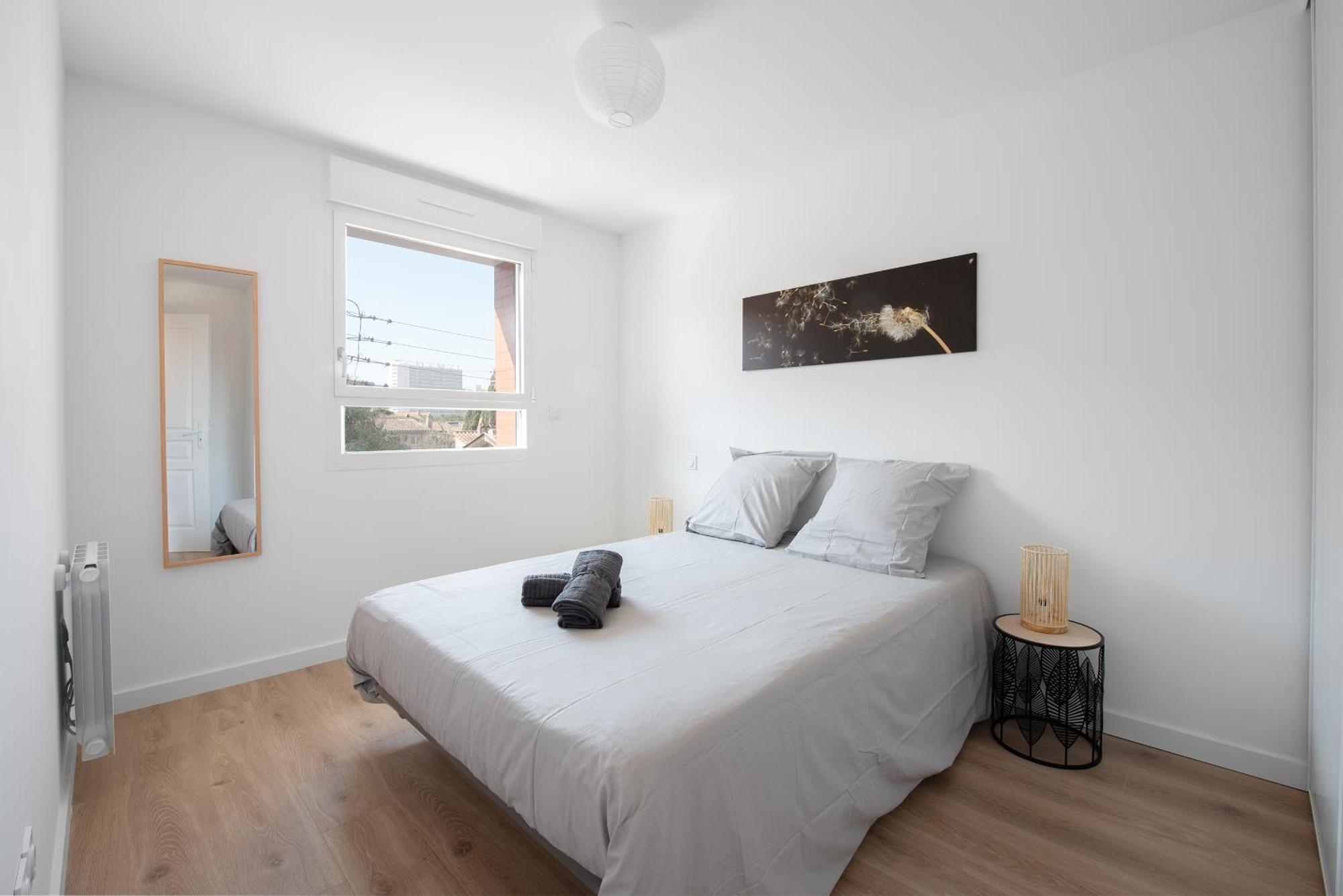 Appartement T2 Avec Parking Gratuit - Proximite Gare à Toulouse Extérieur photo