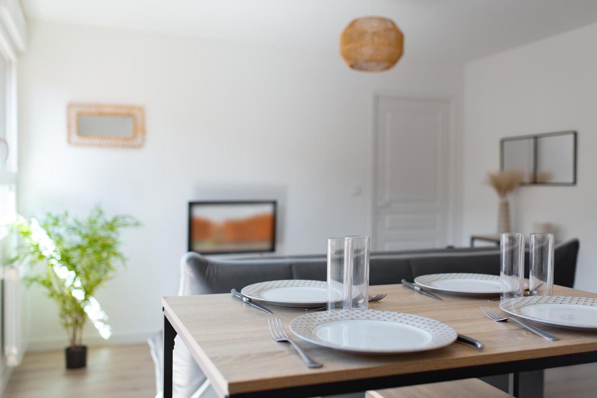 Appartement T2 Avec Parking Gratuit - Proximite Gare à Toulouse Extérieur photo